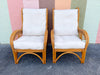 Pair of Islandy Rattan Lounge Chairs