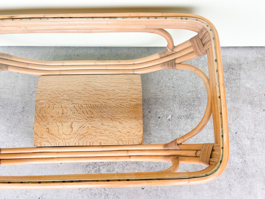 Frankl Style Rattan Coffee Table