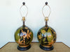 Pair of Orchid Lamps