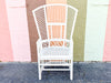 Brighton Style Rattan High Back Chair