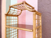 Rattan Pagoda Etagere