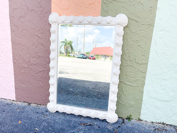 Coastal Chic Shell Mirror