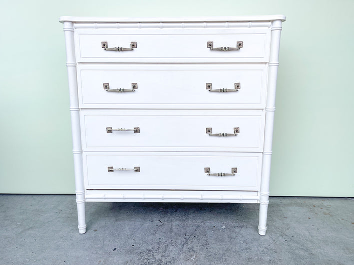 Palm Beach Faux Bamboo Tall Chest