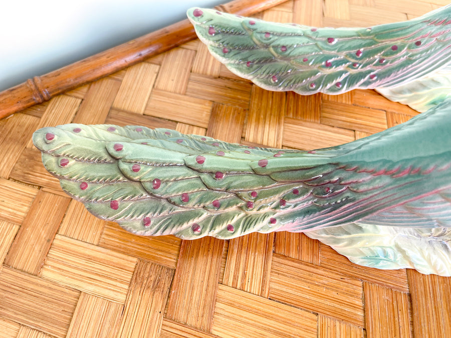 Pair of Sweet 1950s Peacocks