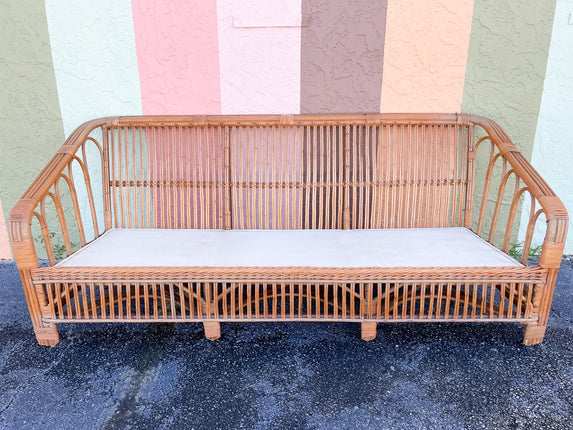 Chic Stick Wicker Sofa