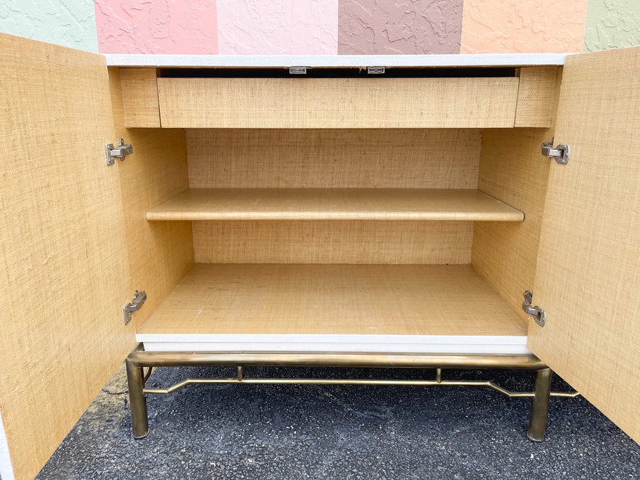 Linen Wrapped Mastercraft Credenza