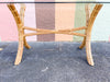 McGuire Rattan X Frame Dining Table