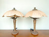 Pair of Palm Chic Lamps