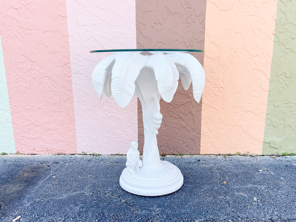 Palm Tree Side Table