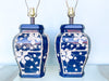 Pair of Navy Icing Lamps