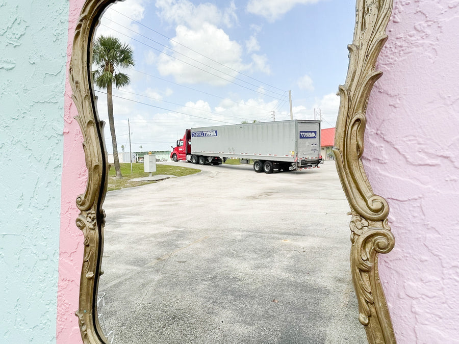 Gold Gilt Italian Mirror