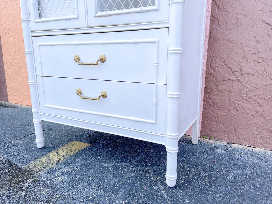 Palm Beach Faux Bamboo Wardrobe