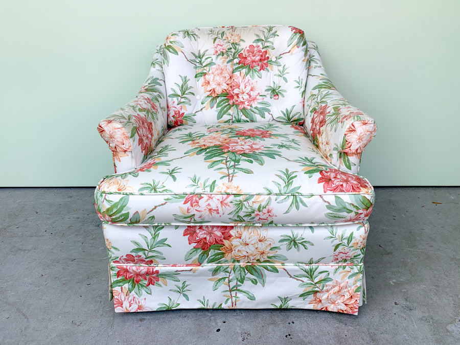 Pair of Granny Chic Upholstered Chairs