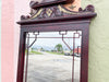 Giant Fretwork Pagoda Wood Mirror