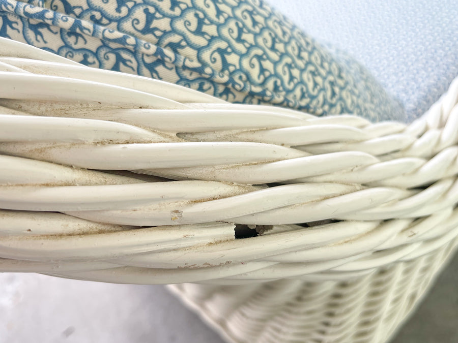 Palecek Rattan Chaise
