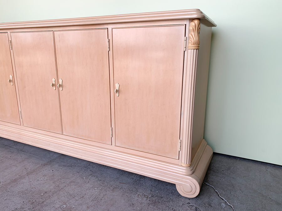 Art Deco Chic Shell Credenza