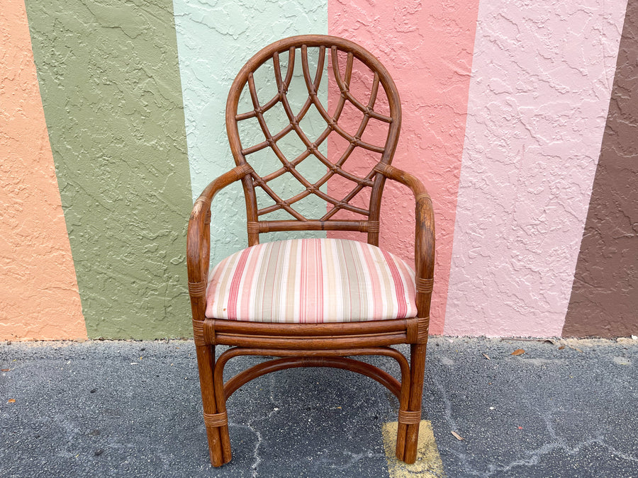 Coastal Rattan Table and Chairs