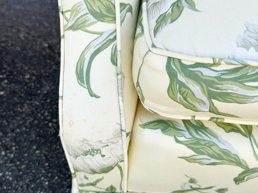 Pair of Cute Upholstered Swivel Chairs