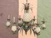 Tole Pineapple Chandelier