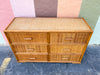 Rattan and Seagrass Dresser