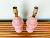 Pair of Sweet Petite Pink Ginger Jar Lamps