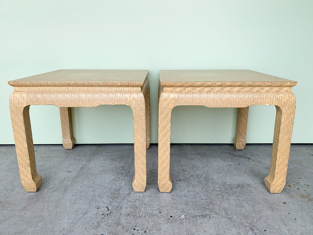 Pair of Baker Ming End Tables