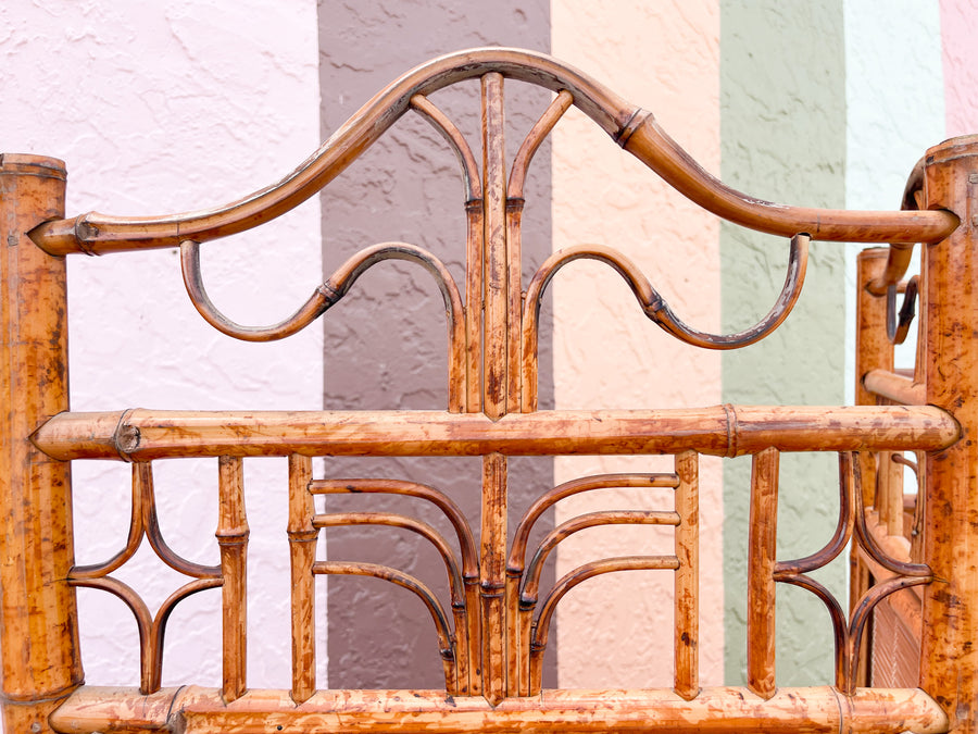 Four Panel Brighton Style Rattan Screen