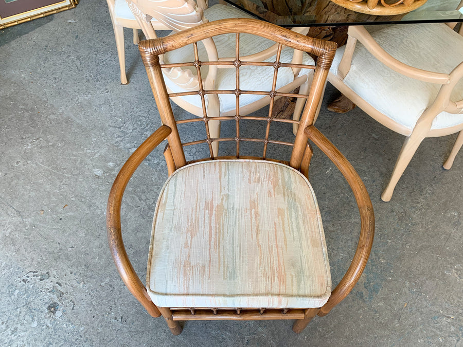 Pair of Cute Rattan Arm Chairs