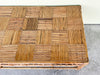 Island Style Parquet Bamboo Coffee Table