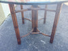 McGuire Style Rattan Dining Table