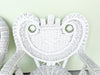 Pair of Adorable Wicker Child Chairs