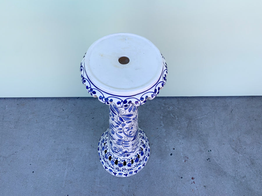Amazing Blue and White Ceramic Planter