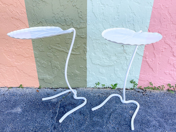 Pair of Salterini Leaf Cocktail Tables