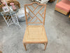 Pair of Faux Bamboo and Cane Chairs