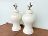 Warehouse Wednesday Sale: Pair of Cream Ginger Jar Lamps