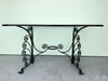 Peacock Wrought Iron Dining Table and Chairs