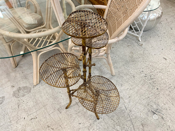 Tortoiseshell Plant Stand