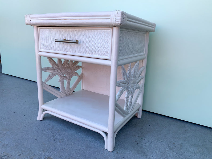 Pair of Palm Tree Nightstands