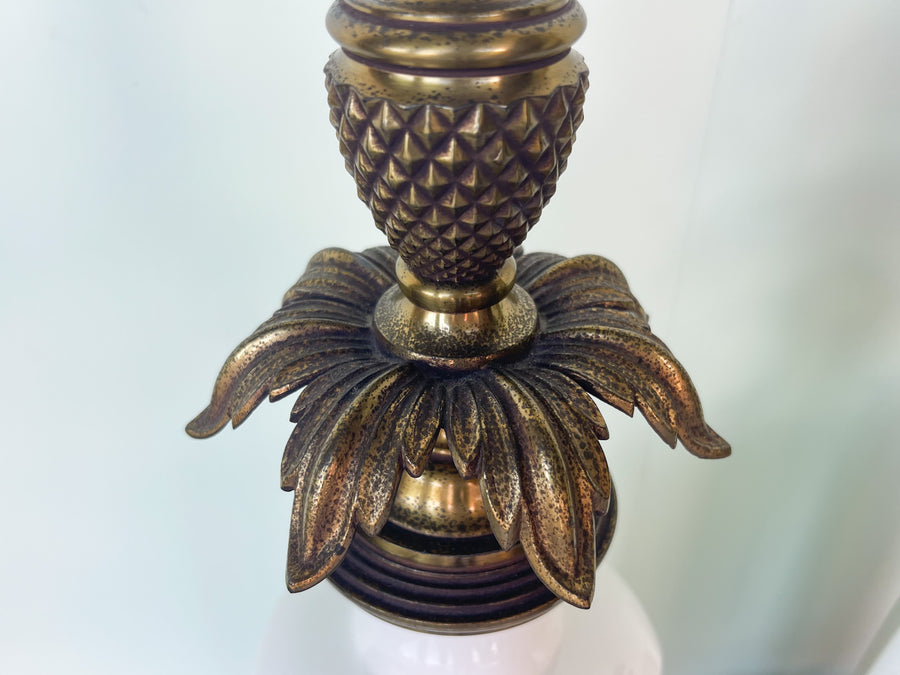 Pair of Regency Style Pineapple Lamps