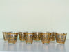 Set of Eight Aztec Culver Glassware