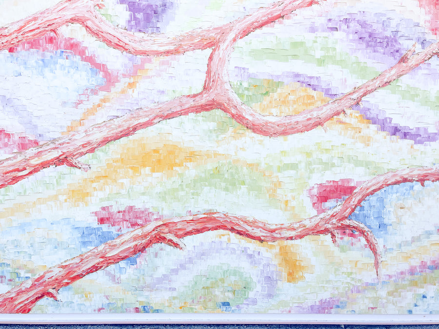Large Scale Colorful Confetti Original Art