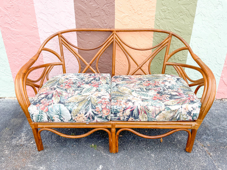 Warehouse Wednesday Sale: Island Style Rattan Loveseat