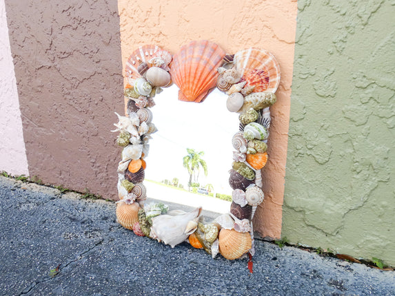 Sweet Fall Shell Mirror