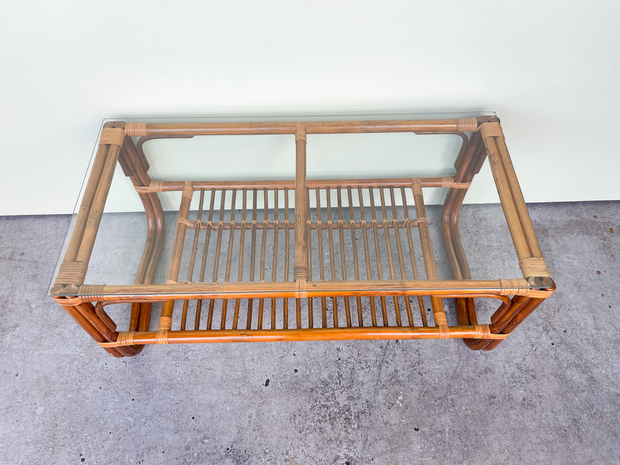 Island Style Rattan Coffee Table