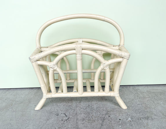 Rattan Magazine Rack