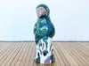 Green Ceramic Parrot