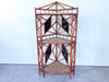 Three Tier Bamboo and Seagrass Etagere