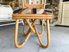 Set of Four Chic Rattan Chairs