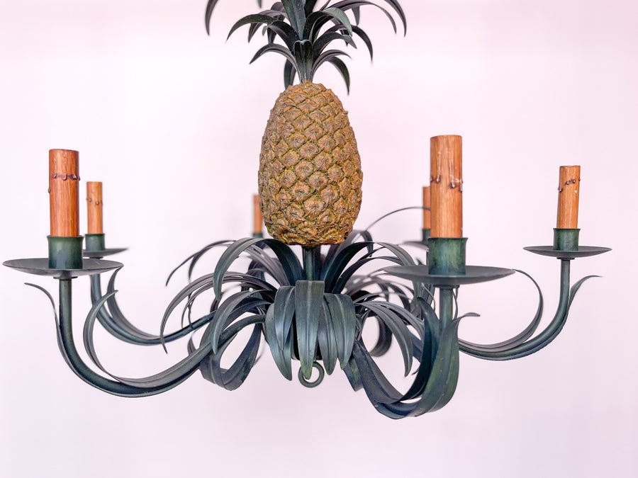 Curry and Company Pineapple Chandelier