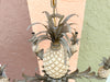 Tole Pineapple Chandelier